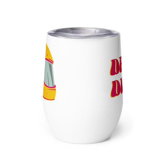 Driven By Diversity Wine tumbler